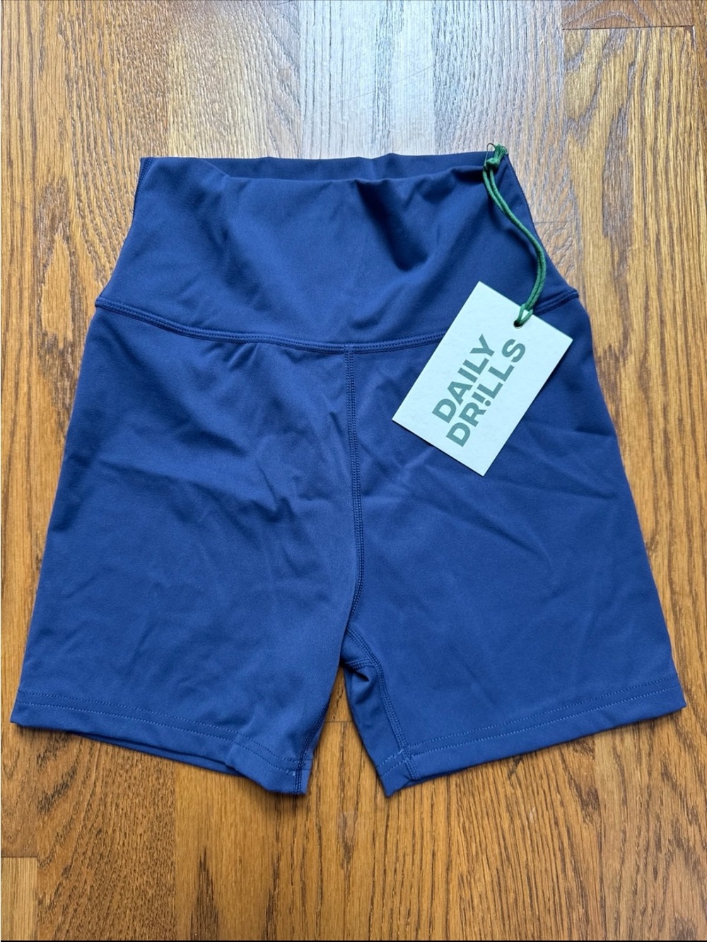 NWT Daily Drills Navy Bike Shorts